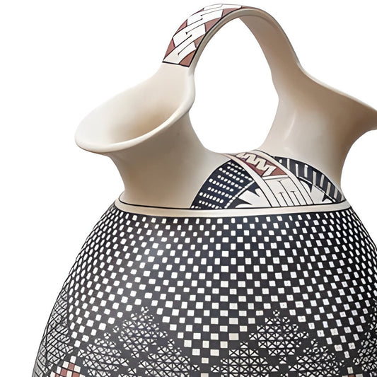 Vasija / Olla Artesanal de Cerámica de Juan Mata Ortiz "Leonel Quezada" 1